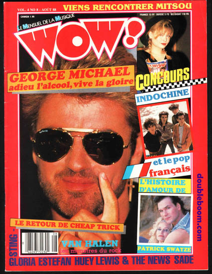 WOW Aout 1988 - George Michael